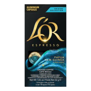Lor Espresso Aluminium Capsules - Papua New Guinea
