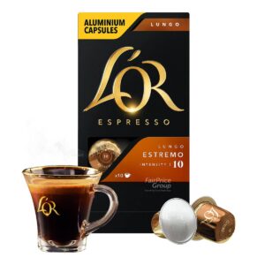 Lor Espresso Aluminium Capsules - Lungo Estremo