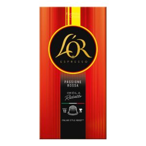 Lor Espresso Aluminium Capsules - Passione Rossa Imola Ristretto