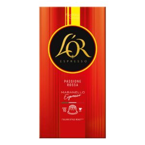 Lor Espresso Aluminium Capsules - Passione Rossa Maranello