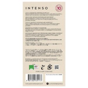 Punto Italia Espresso Nespresso Coffee Pods Intenso