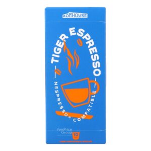 Kopi House Nespresso Coffee Compatible Capsules - Tiger Espresso