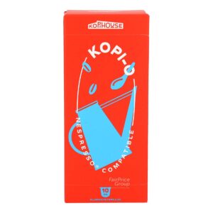 Kopi House Nespresso Coffee Compatible Capsules - Kopi O