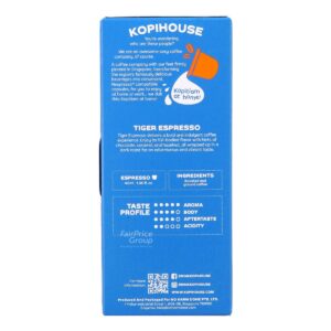 Kopi House Nespresso Coffee Compatible Capsules - Tiger Espresso