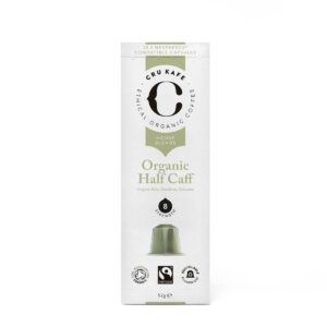 CRU Kafe Organic Half Caff Coffee Capsules