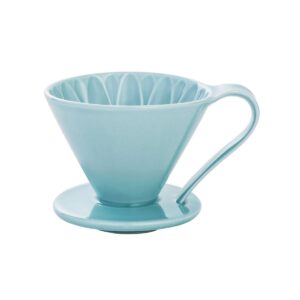 CAFEC Flower Dripper (Blue) for 1 Cup