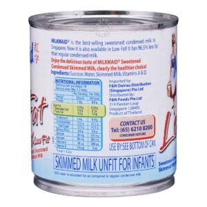 Milkmaid Sweetened Condensed Milk - Skimmed (Low Fat)