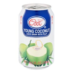 Ice Cool Young Coconut Can Juice - Pulp