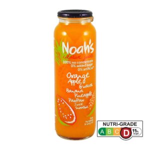 Noah's Orange Apple Guava Banana Pineapple PawPaw