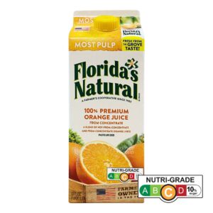 Florida's Natural 100% Orange Juice - Most Pulp