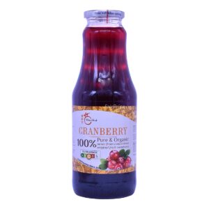 PomeFresh Juice Bottle Drink - Pure Organic Cranberry
