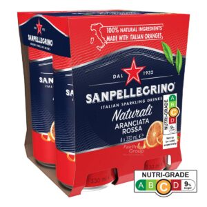 San Pellegirno Sparkling Can Drink - Aranciata Rossa