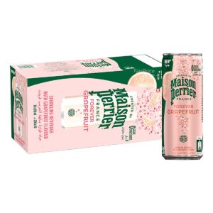 Perrier Sparkling Natural Mineral WaterCan-PinkGrapefruit