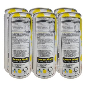 Vitabee Sparkling Can Drink - Honey Lemon