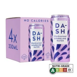 Dash Water Infused Sparkling Water - Blackcurrant