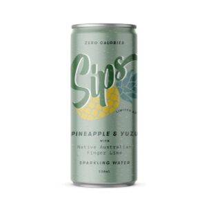 Sips Sparkling Water - Pineapple & Yuzu
