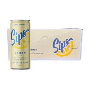 Sips Sparkling Water - Lemon