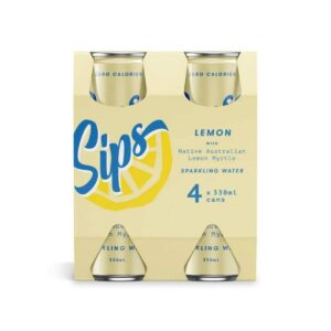 Sips Sparkling Water - Lemon