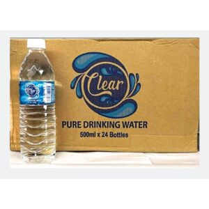 Clear Pure Drinking Water - Case ( 500ml X 24 ) - By Shivsaga