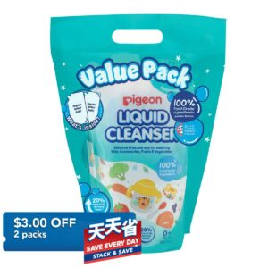 Pigeon Liquid Cleanser - Twin Refill Pack