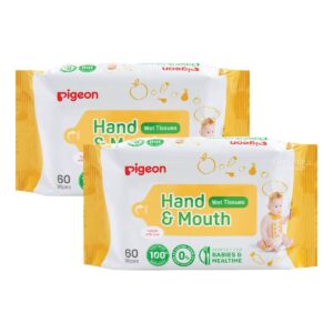 Pigeon Baby Wet Tissues - Hand & Mouth