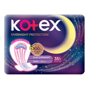Kotex Overnight Pads - Heavy (35cm)