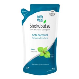 Shokubutsu Anti-bacterial Body Foam Refill - Refresh & Purify