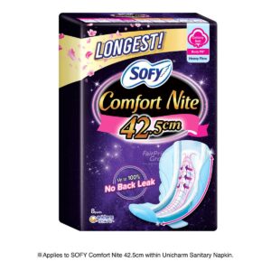 Sofy Body Fit Cottony Soft - 42.5cm Night Wing