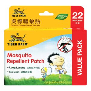 Tiger Balm Natural Mosquito Repellent - Patch