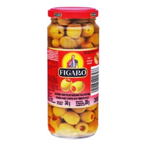 Figaro Stuffed Green Olive with Pimento-Paste