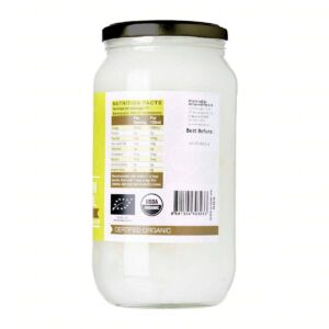 Nature's Superfoods Organic Extra Virgin Coconut Oil Glass Ja