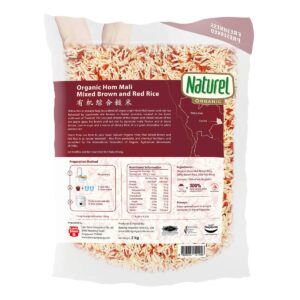 Naturel Organic Rice - Mixed Brown and Red