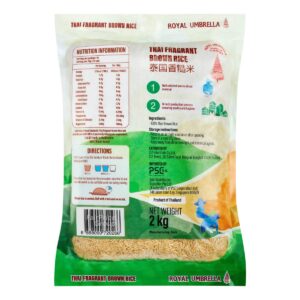Royal Umbrella Thai Fragrant Brown Rice