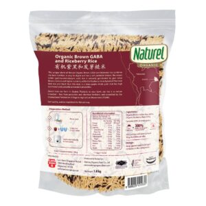 Naturel Organic Rice - Mixed Brown Gaba & Riceberry