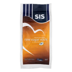 SIS Raw Sugar - Natural Granulated (Sticks)