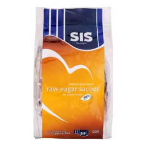 SIS Raw Sugar Sachets - Natural Granulated