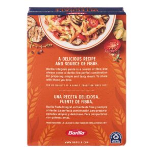 Barilla Itailan Pasta - Whole Wheat Penne Rigate