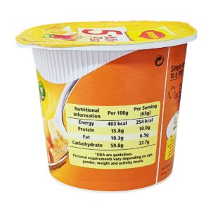 Maggi 5-Minute Instant Cup Pasta - Swiss Cheese Macaroni