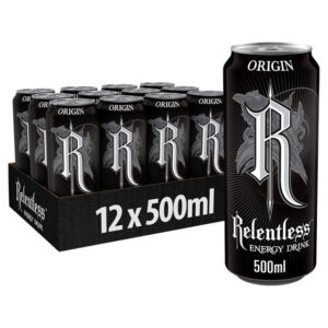 Relentless Origin Energy Drink 12 x 500ml, PMP 1