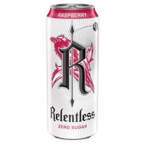 Relentless Raspberry Zero Energy Drink 12 x 500ml PM1