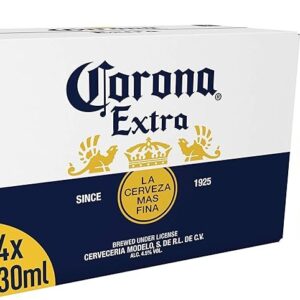 Corona Extra Lager Beer Bottle, 24 x 330ml