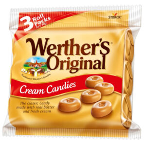 Werthers Original Cream Candies Rolls Multipack 150g (Box of 10)
