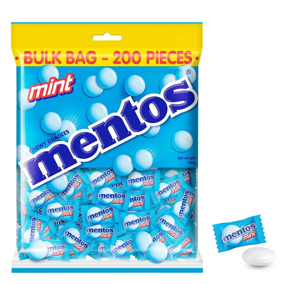 Mentos Mint Candy Pillowpack 540g (Box of 12)