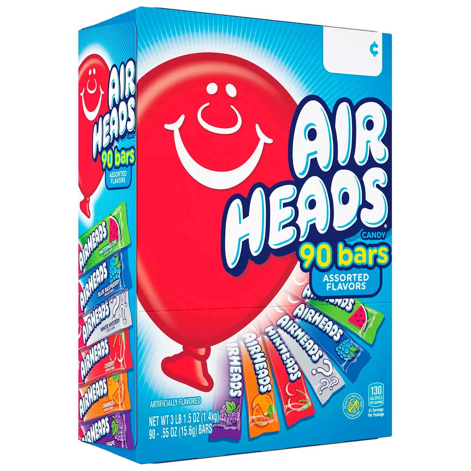 Airheads Variety Pack – 0.55 Oz – 90 Ct
