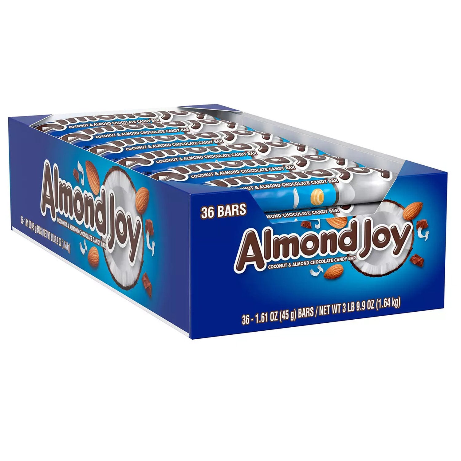 Almond Joy Coconut and Almond Chocolate Candy Bars – 1.61 Oz – 36 Ct
