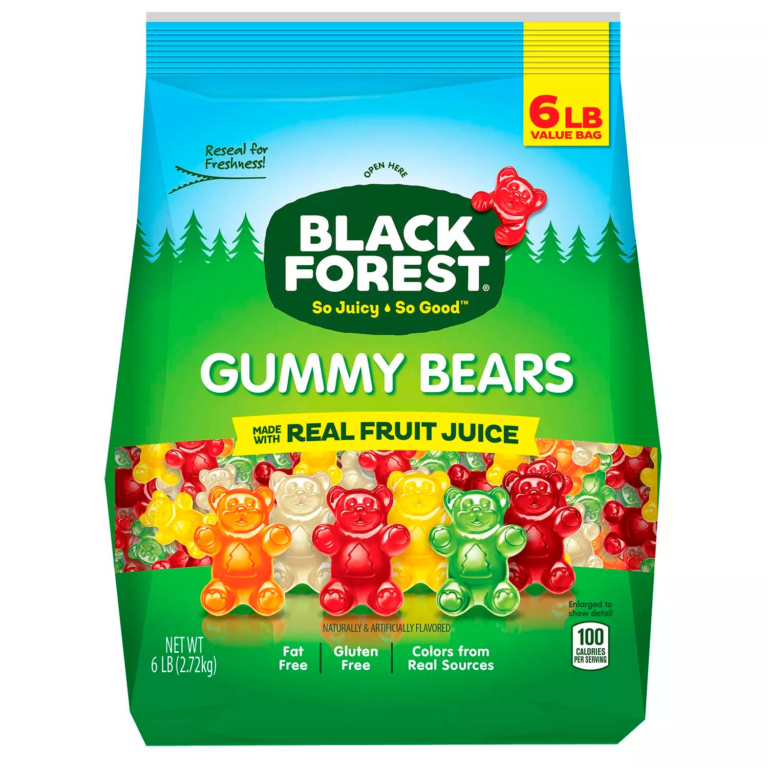 Black Forest Gummy Bears – 6lb