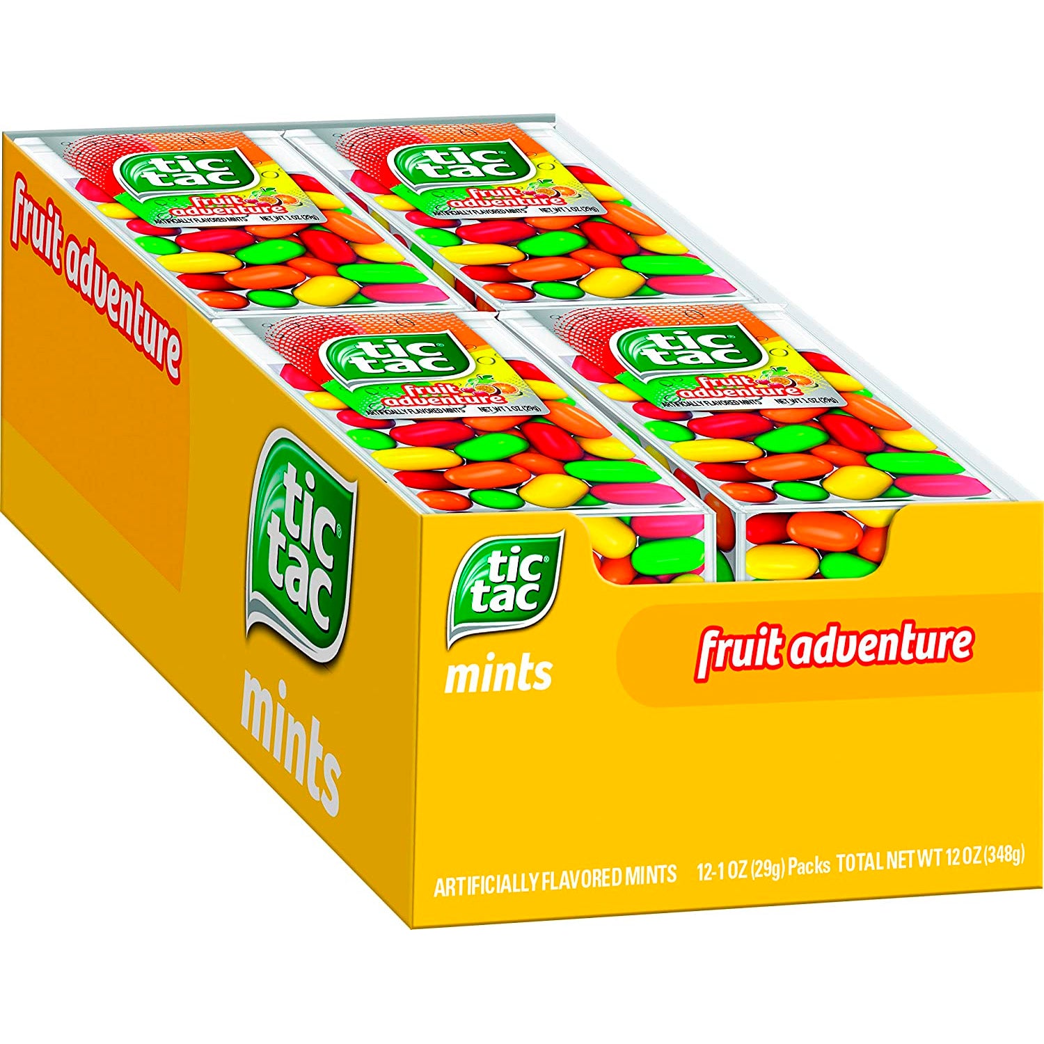 Tic Tac Fruit Adventure - 1 Oz -12 Pack