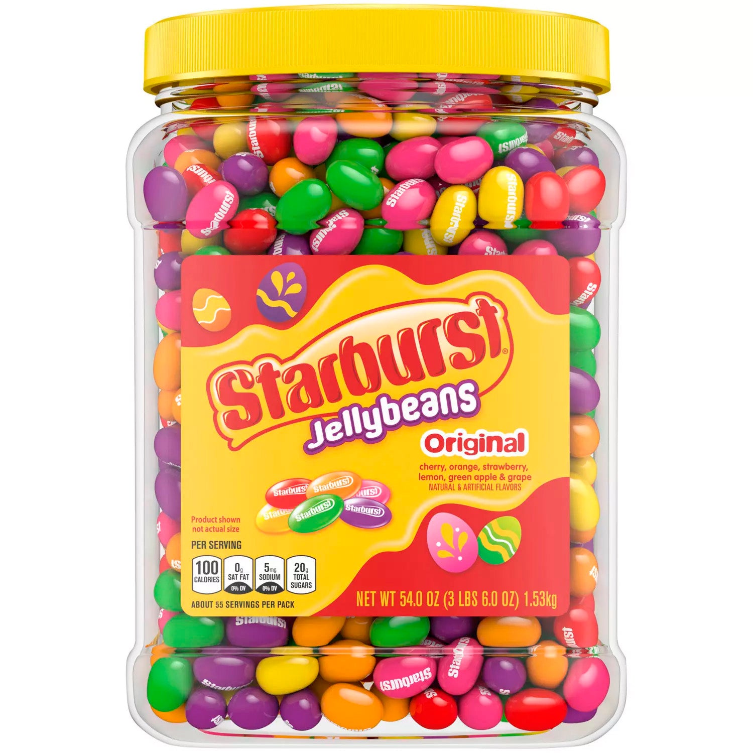 Starburst Original Jelly Beans  Candy Tub - 54oz