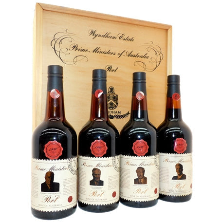 1980 | Wyndham Estate  Prime Ministers of Australia Vintage Port | Series 3 (4 Bottles)