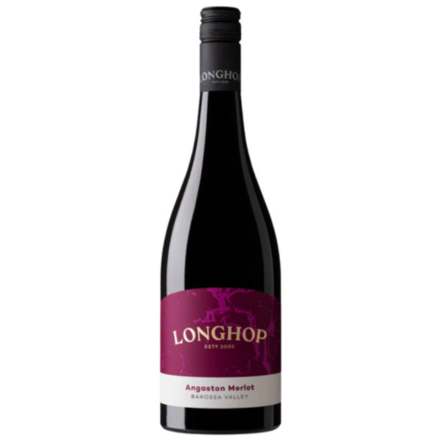 6 Pack | 2021 | Longhop 'Old Vine' Merlot | Wine of Barossa Valley (6 Bottles)